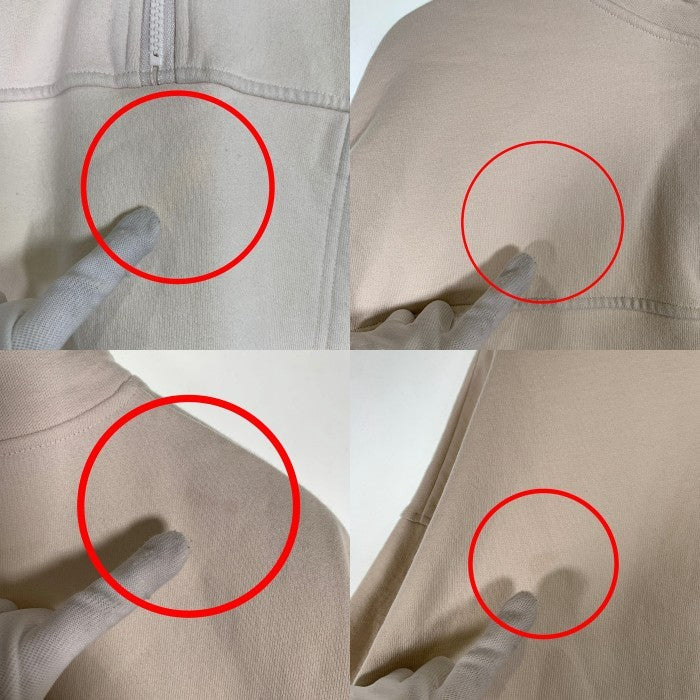 SUPREME シュプリーム 22AW Washed Half Zip Pullover ウォッシュドハーフジッププルオーバー スウェットトレーナー ホワイト Size L 福生店