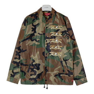 Supreme シュプリーム  ANTI HERO アンタイヒーロー 14SS Coaches Jacketジャケット 迷彩 カーキ sizeM 瑞穂店