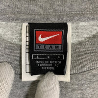 90's 00's NIKE ナイキ Newyork Rangers ニューヨーク レンジャース ロンT ロングスリーブ Tシャツ 長袖 Tシャツ グレー メキシコ製 Size L 福生店