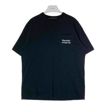 MERCEDES ANCHOR INC. メルセデス アンカーインク POCKET TEE Ｔシャツ ブラック sizeL 瑞穂店
