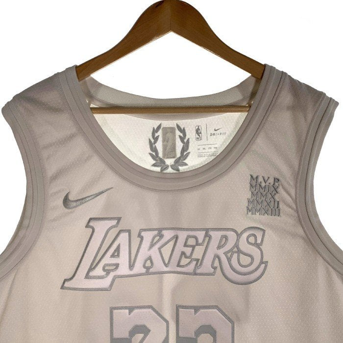 NIKE ナイキ LAKERS LEBRON JAMES レイカース レブロンジェームス スウィングマン ゲームシャツ ホワイト CT4206-100 Size 3XL 福生店