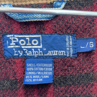 POLO RALPH LAUREN ポロ ラルフローレン 90s デニムハンティングジャケット カバーオール ブランケットライナー インディゴ sizeL 瑞穂店