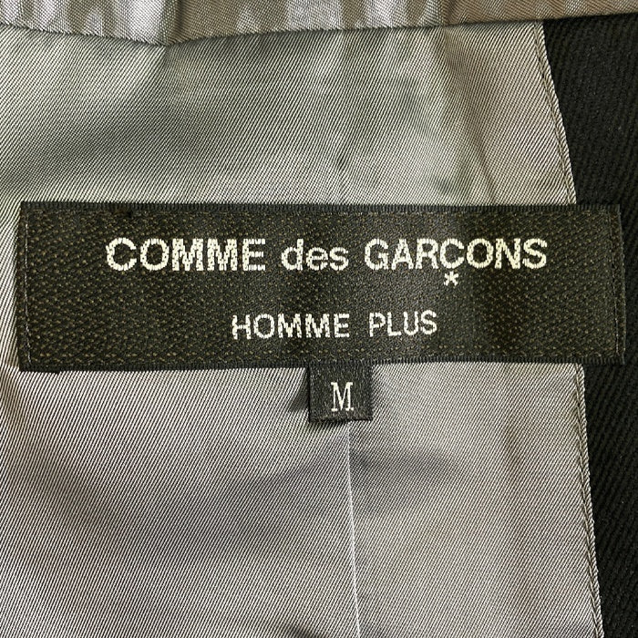 COMME des GARCONS HOMME PLUS コムデギャルソンオムプリュス PB-J013 AD2008 タイムフォーマジック期 パッチワーク タータンチェック切替 テーラードジャケット ブラック sizeM 瑞穂店