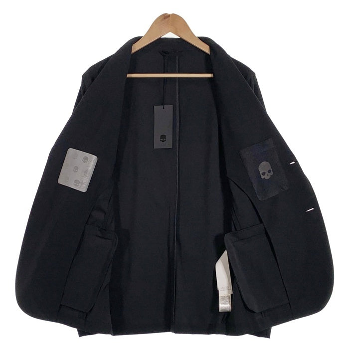 HYDROGEN ハイドロゲン CLASSIC JACKET 2B テーラードジャケット ブラック ナイロン ポリウレタン Size L 福生店