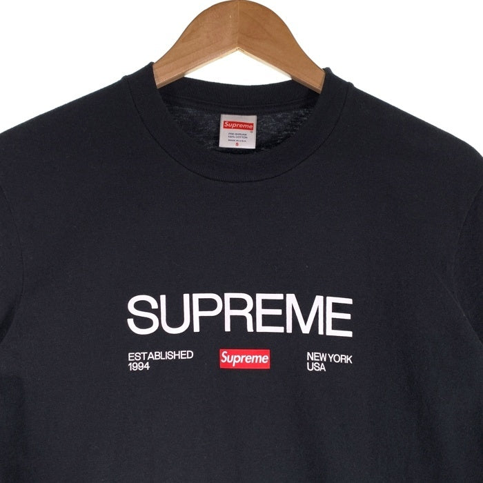 SUPREME シュプリーム 21AW Est. 1994 Tee 半袖 Tシャツ ブラック Size S 福生店