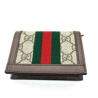 Gucci グッチ オフィディア GGスプリーム 二つ折り財布 ウォレット 323155 0416 ブラウン 瑞穂店