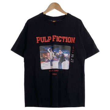 WACKO MARIA ワコマリア PULP FICTION / T-SHIRT (TYPE-4) パルプフィクション プリントTシャツ ブラック PF-WM-TEE06 Size L 福生店