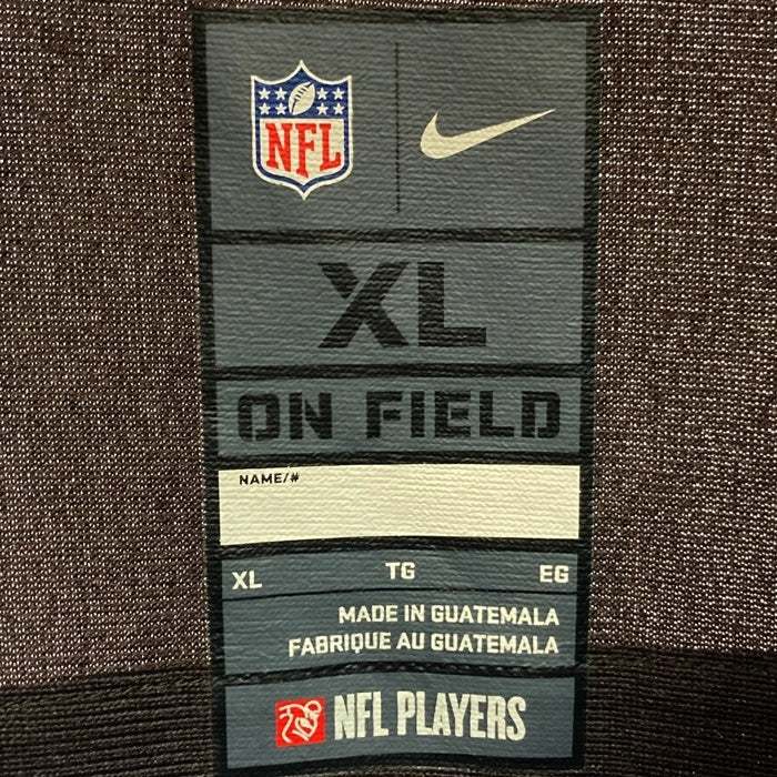 NIKE ナイキ NFL ゲームシャツ  クリーブランドブラウンズ オデルベッカムjr. ユニフォーム ブラウン sizeXL 瑞穂店