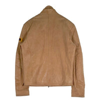 ICE BERG アイスバーグ スタンドカラーレザージャケット キャメル 121-52-11103 Size 52/36 福生店