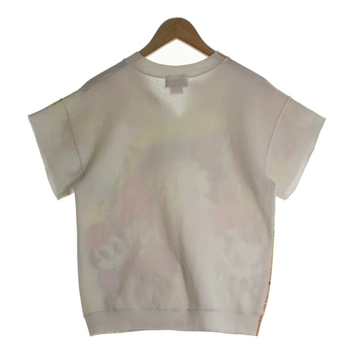 80's 90's BETTY BOOP ベティープープ 半袖 クルーネックスウェット ホワイト マルチカラー USA製 Size M 福生店