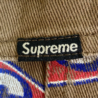 Supreme シュプリーム 17SS 666 Denim Trucker Jacket Gジャン 総柄 ブラウン sizeL 瑞穂店