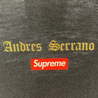 SUPREME シュプリーム 17AW Andres Serrano Tee アンドレス セラーノ Tシャツ ブラック sizeXL 瑞穂店