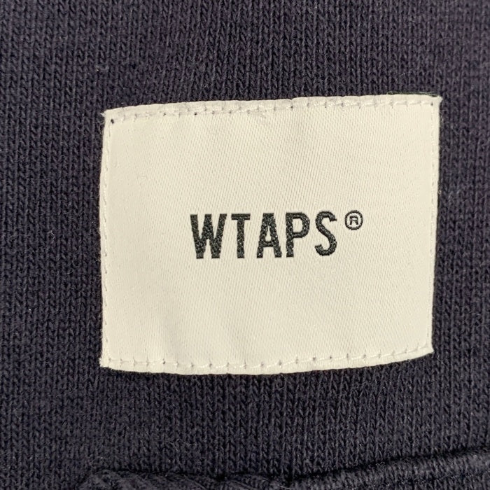 WTAPS ダブルタップス 23SS プリント プルオーバースウェットパーカー ネイビー 231ATDT-CSM01 Size 01 福生店