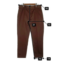 STANDARD CALIFORNIA スタンダードカリフォルニア T/C WORK PANTS チノツイル ワークパンツ ブラウン Size 36 福生店