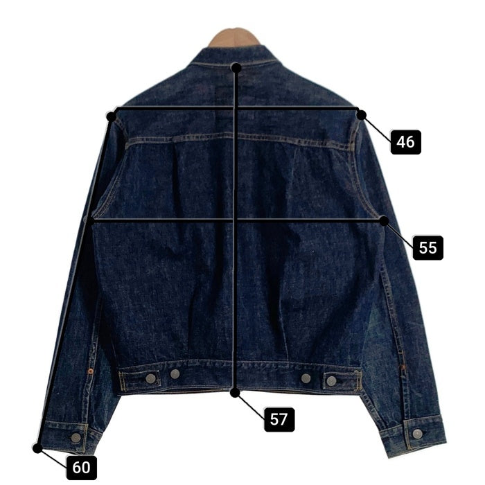 90's Levi's リーバイス 71507XX 2nd ボタン裏J02 BIG ビッグイー トラッカー デニムジャケット インディゴ Size 38 福生店