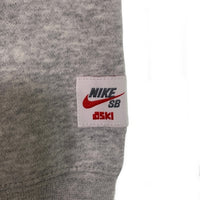 NIKE SB ナイキ OSKI FLEECE SKATE PULLOVER HOODED フリーススケートプルオーバースウェットパーカー グレー DJ3680-050 Size M 福生店