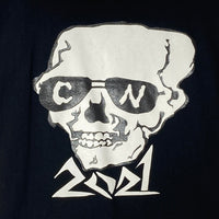 CHALLENGER チャレンジャー × NEIGHBORHOOD ネイバーフッド 2021 スカル Tシャツ ブラック sizeXXL 瑞穂店
