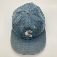 Supreme シュプリーム Washed Chambray S Logo 6-Panel キャップ ライトブルー 瑞穂店