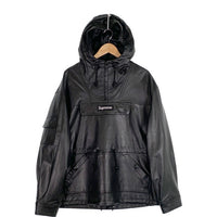 SUPREME シュプリーム 18AW Leather Anorak Jacket レザーアノラック ジャケット 羊革 ブラック Size L 福生店