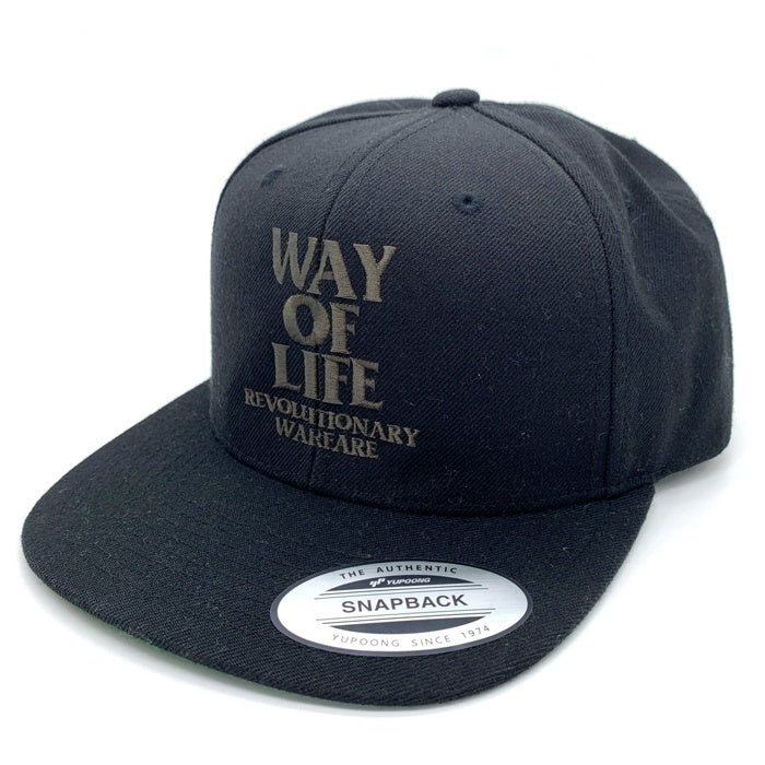 RATS ラッツ WAY OF LIFE スナップバック キャップ ブラック 福生店