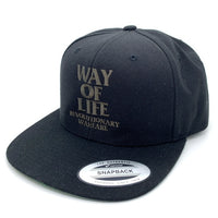 RATS ラッツ WAY OF LIFE スナップバック キャップ ブラック 福生店