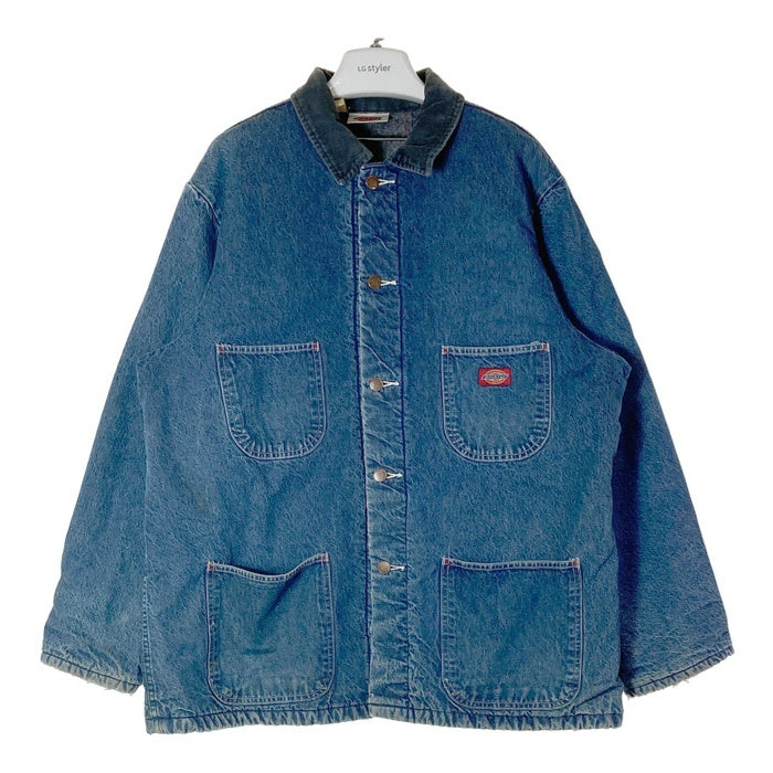 Dickies ディッキーズ メキシコ製 デニムカバーオール 裏ブランケット ライトインディゴ sizeXL 瑞穂店