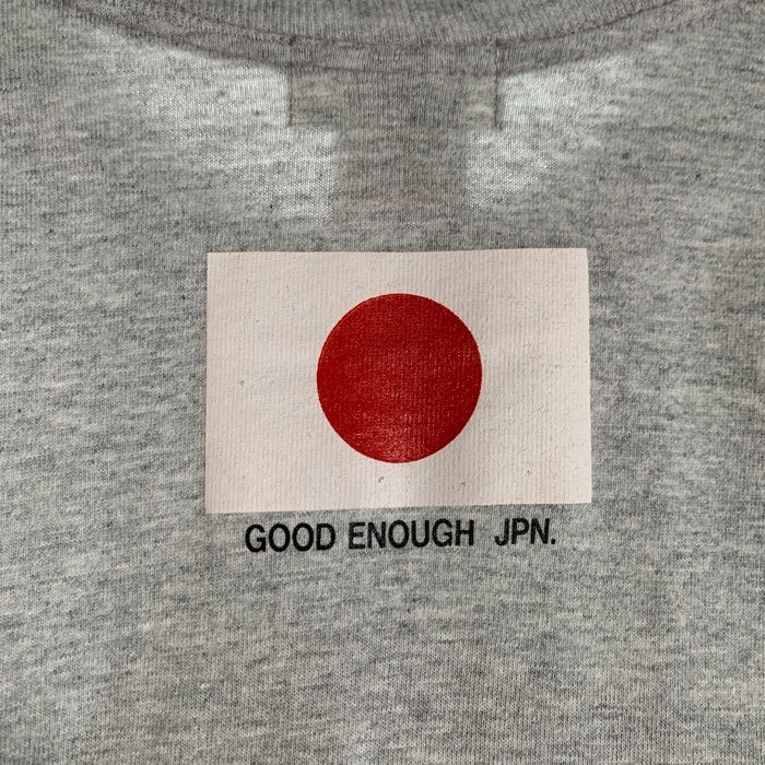 90's GOODENOUGH グッドイナフ 日の丸 半袖 Tシャツ グレー Size L 福生店