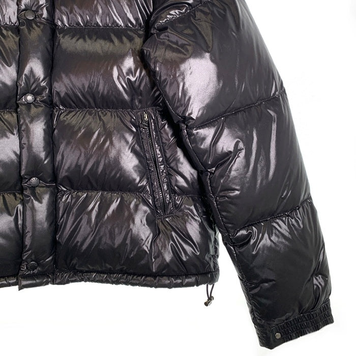 MONCLER モンクレール EVEREST エベレスト ダウンジャケット ブラック ビッグロゴワッペン 41310/50/68950 並行品 Size 5 福生店