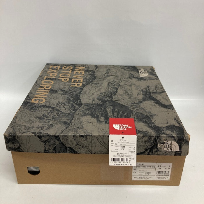 THE NORTH FACE ザノースフェイス  NF51681 NUPTSE BOOTIE WP V MIL ヌプシ ブーティー ブラック size27cm 瑞穂店