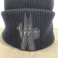 MONCLER モンクレール BERRETTO TRICOT CAP ウール ニットキャップ ビーニーブラック 39434417WWYO 福生店