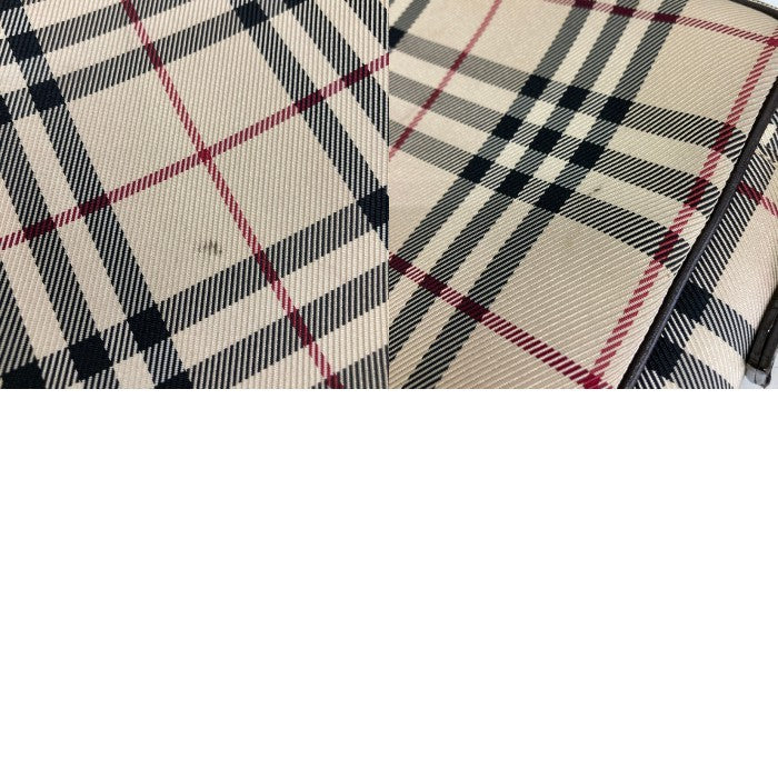 BURBERRY バーバリー ノバチェック スクエア ショルダーバッグ ブラウン 瑞穂店