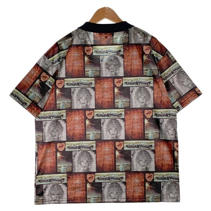BoTT ボット 総柄プリント ゲームシャツ 半袖 ブラック マルチ 241BoTT06 Size XL 福生店