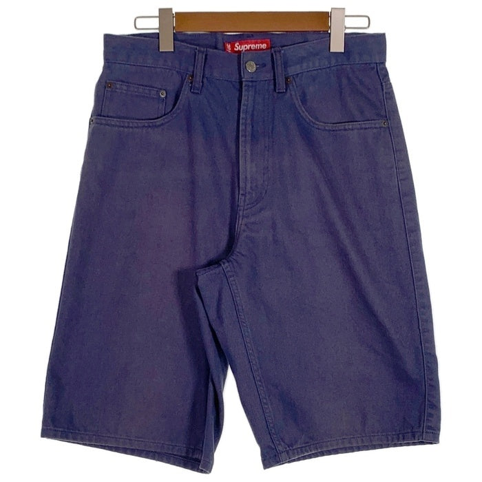 SUPREME シュプリーム 24SS Baggy Denim Short バギーデニムショーツ ハーフパンツ パープル Size 30 福生店