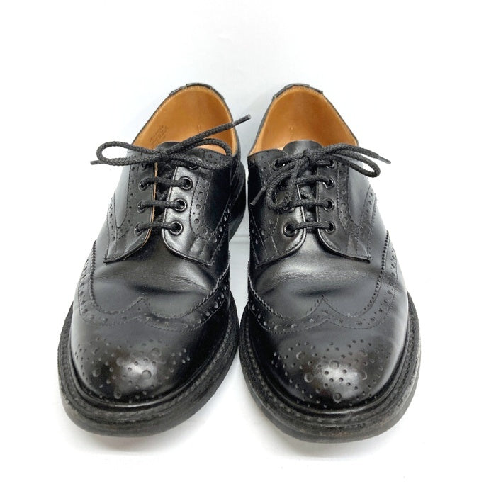 Tricker's トリッカーズ BOURTON 5633/123 ウィングチップシューズ ブラック sizeUK8 1/2 瑞穂店