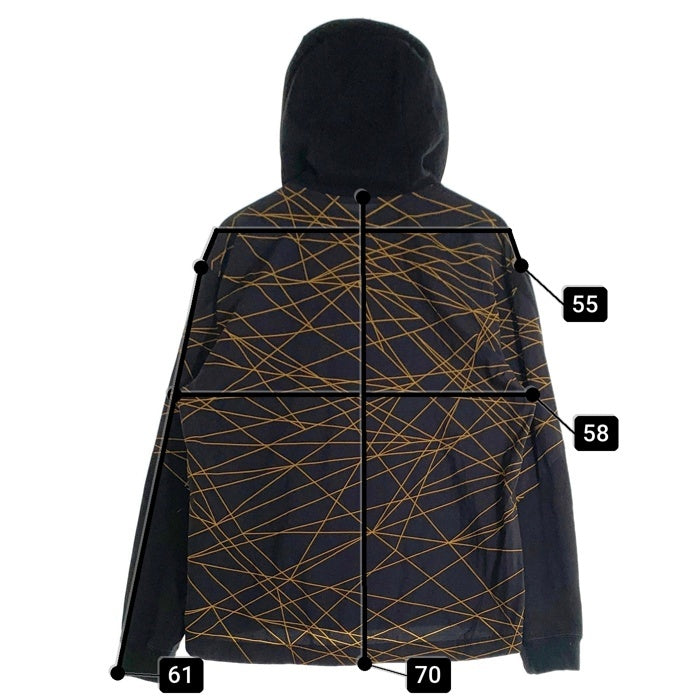 JORDAN BRAND ジョーダンブランド AS M J PSG STMT FLC BLACK プルオーバーパーカー フーディー ブラック イエロー DV0614-010 Size L 福生店