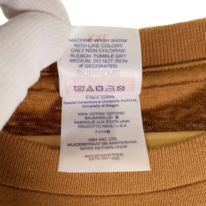 SUPREME シュプリーム 23AW Kiss Tee キス プリントTシャツ ブラウン Size XXL 福生店