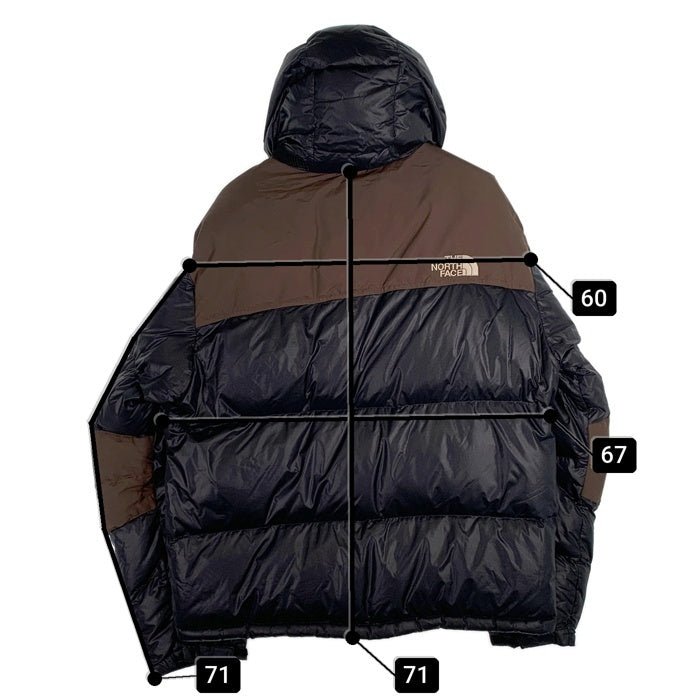 THE NORTH FACE ノースフェイス FW2011 SUMMIT ALPHA JACKET サミットアルファジャケット ダウン ブラック ブラウン 韓国 Size 105 (XL) 福生店