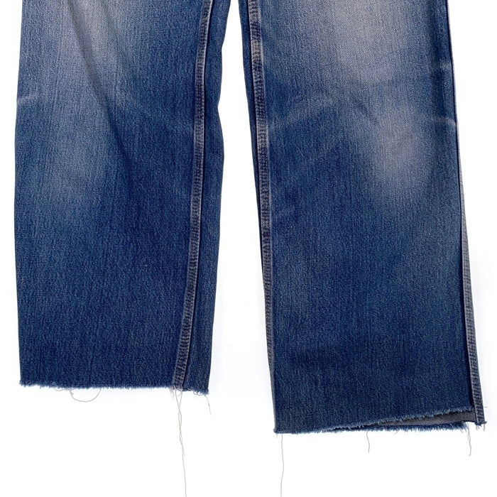 90's Levi's リーバイス ボタン裏J22 隠しリベット カットオフ ジッパーフライ デニムパンツ ライトブルー 日本製 Size ウエスト約90cm 福生店