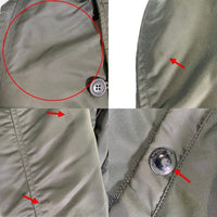 U.S. ARMY 60's ALPHA INDUSTRIES アルファインダストリーズ N-2B コヨーテファー  黒タグ CONMERジッパー フライトジャケット オリーブ MIL-J-6278D / 8415-270-0366 /DSA-1-2355-63-C  Size M 福生店