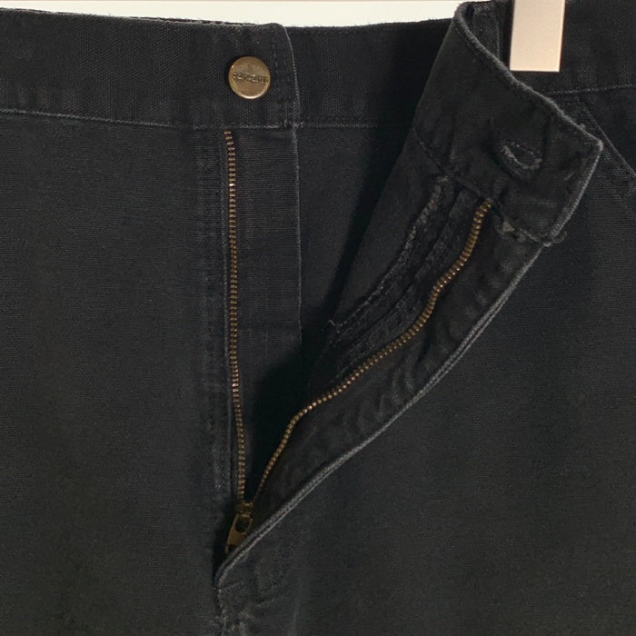 00's Carhartt カーハート ダック ペインターショートパンツ ワーク ブラック B26 BLK メキシコ製 Size 36 福生店