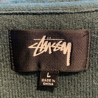 STUSSY ステューシー 22AW Shaggy Cardigan シャギーカーディガン グリーン Size L 福生店