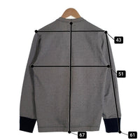 LOOPWHEELER ループウィラー 受注会限定 ヒッコリー 吊り天笠 ジップ カーディガン 南方スペシャル ヒッコリー ストライプ Size S 福生店