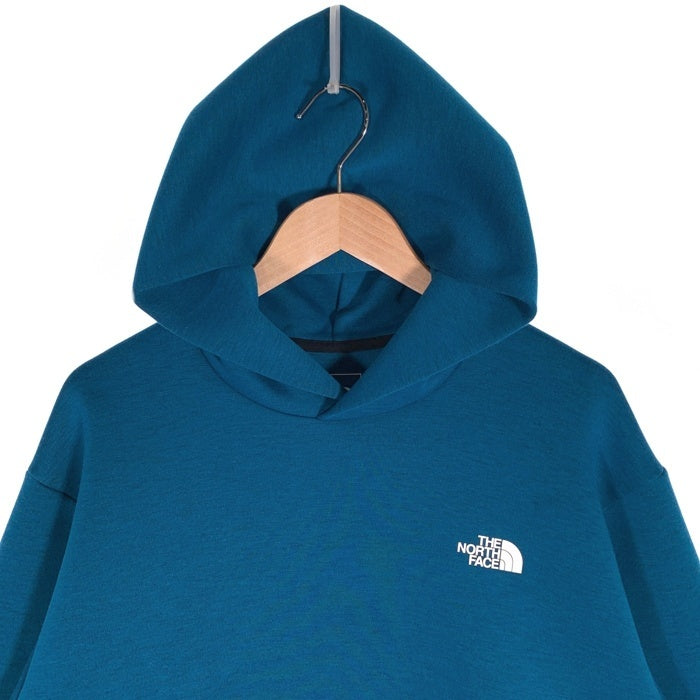 THE NORTH FACE ノースフェイス TECH AIR SWEAT WIDE HOODIE テック エアー スウェット ワイド プルオーバー フーディー パーカー ブルー NT62385 Size XL 福生店