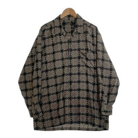 Christian Dior MONSIEUR クリスチャンディオールムッシュ 総柄 長袖シャツ ブラック BLS-6141 Size L 福生店