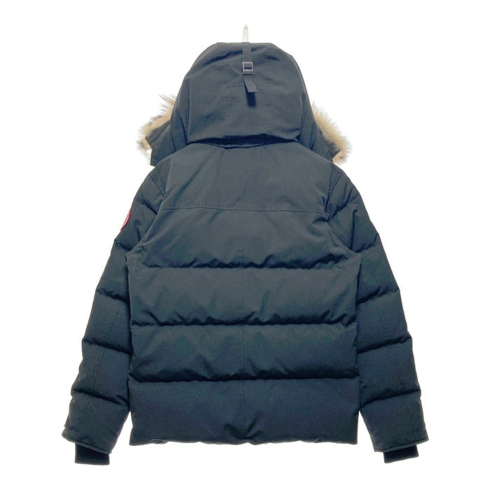 CANADA GOOSE カナダグース WYNDHAM PARKA ウィンダムパーカ ファー ダウンジャケット ブラック 3808MA サザビーリーグ Size FUSION L 瑞穂店