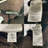 CARHARTT カーハート CANVAS BIB OVERALL キャンバス オーバーオール ブラウン OR2438-W コロンビア製 Size M(8-10) 福生店
