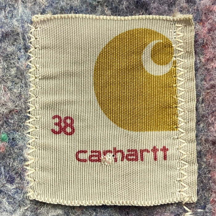 Carhartt カーハート 裏ブランケット 襟コーデュロイ トラッカージャケット ブラウン size38 瑞穂店