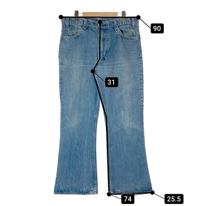 Levi's リーバイス 646-0217 ボタン裏8 80s オレンジタブ フレアデニムパンツ インディゴ sizeW- 瑞穂店