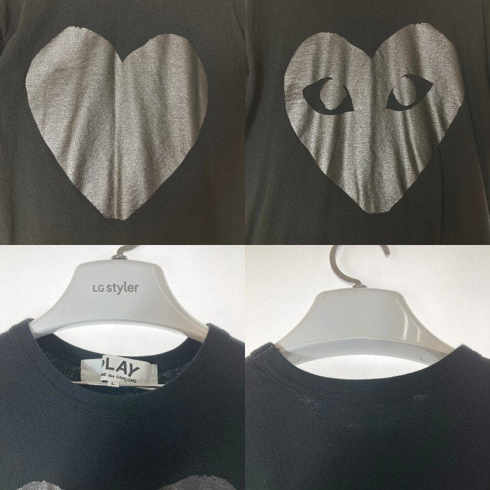 PLAY comme des garcons プレイコムデギャルソン Tシャツ ブラック sizeL 瑞穂店