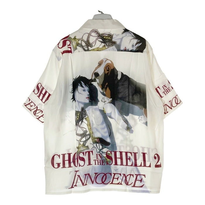 WACKO MARIA ワコマリア GHOST IN THE SHELL 2 WM-HI01 攻殻機動隊 ハワイアンシャツ レーヨン ホワイト SizeM 瑞穂店